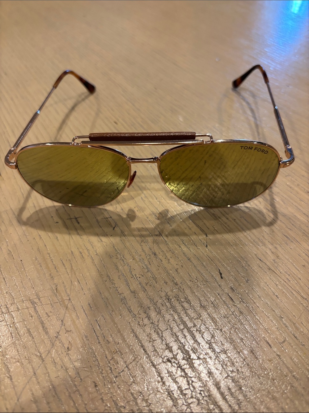 Tom Ford FT536 Sean Men’s Aviator Sunglasses